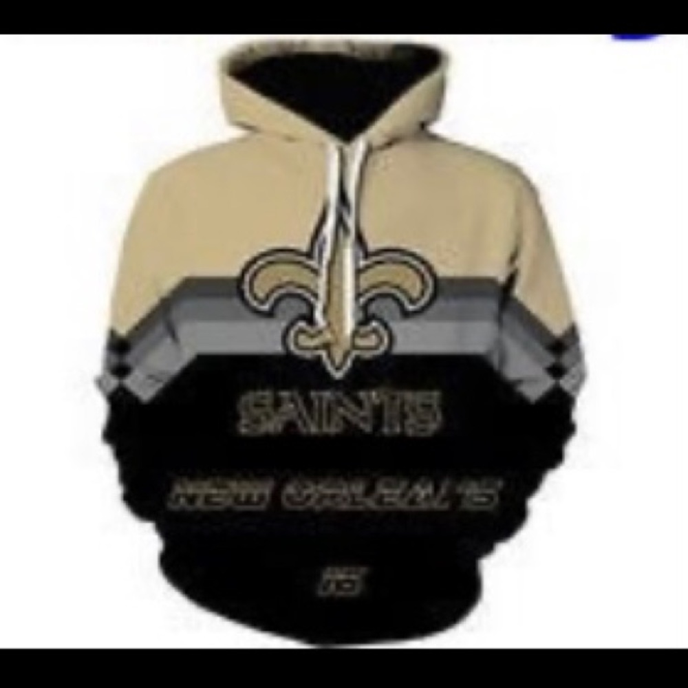 New Orleans Saints Fashion unisex NFL Team Hoodie